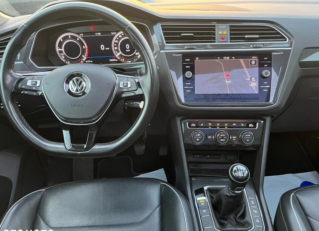 Volkswagen Tiguan cena 89900 przebieg: 150000, rok produkcji 2018 z Tuliszków małe 254